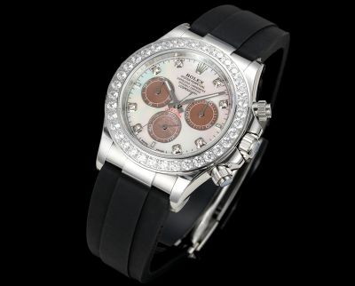 N+ Factory Rolex Daytona 50th Anniversary155g 40mm*12.2mm 7750/4310/4131 Movement Diamond Bezel Watch